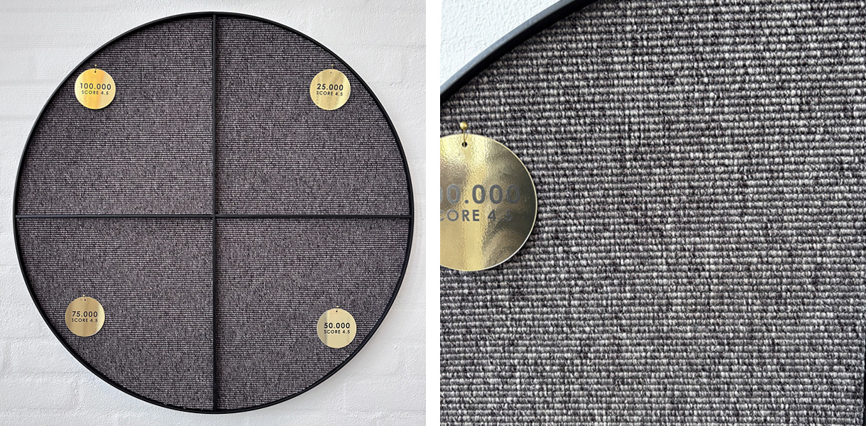 Castor chair test Uno Econyl